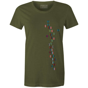 Streamline Women'sSamuel Rauert - THREAD+SPOKE | MTB APPAREL | ROAD BIKING T-SHIRTS | BICYCLE T SHIRTS |