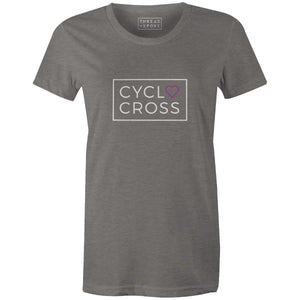 I Love Cyclocross Women'sThread+Spoke - THREAD+SPOKE | MTB APPAREL | ROAD BIKING T-SHIRTS | BICYCLE T SHIRTS |