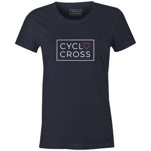 I Love Cyclocross Women'sThread+Spoke - THREAD+SPOKE | MTB APPAREL | ROAD BIKING T-SHIRTS | BICYCLE T SHIRTS |