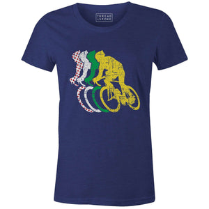 Tour Bikers Women'sThread+Spoke - THREAD+SPOKE | MTB APPAREL | ROAD BIKING T-SHIRTS | BICYCLE T SHIRTS |