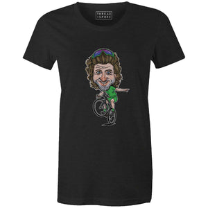 Terminator Green Women'sThread+Spoke - THREAD+SPOKE | MTB APPAREL | ROAD BIKING T-SHIRTS | BICYCLE T SHIRTS |
