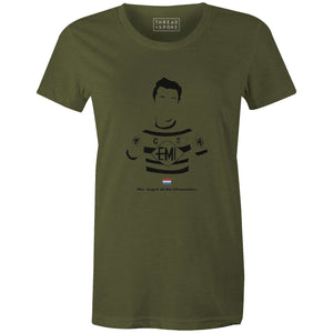 The Angel of the Mountains Women'sBICI - THREAD+SPOKE | MTB APPAREL | ROAD BIKING T-SHIRTS | BICYCLE T SHIRTS |
