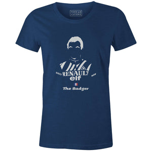 The Badger Women'sBICI - THREAD+SPOKE | MTB APPAREL | ROAD BIKING T-SHIRTS | BICYCLE T SHIRTS |