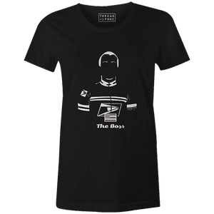 The Boss Women'sBICI - THREAD+SPOKE | MTB APPAREL | ROAD BIKING T-SHIRTS | BICYCLE T SHIRTS |