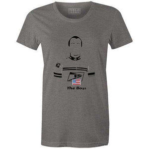 The Boss Women'sBICI - THREAD+SPOKE | MTB APPAREL | ROAD BIKING T-SHIRTS | BICYCLE T SHIRTS |