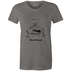 The Pirate Women'sBICI - THREAD+SPOKE | MTB APPAREL | ROAD BIKING T-SHIRTS | BICYCLE T SHIRTS |