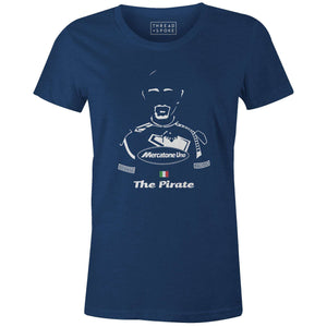 The Pirate Women'sBICI - THREAD+SPOKE | MTB APPAREL | ROAD BIKING T-SHIRTS | BICYCLE T SHIRTS |