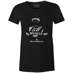 The Professor Women'sBICI - THREAD+SPOKE | MTB APPAREL | ROAD BIKING T-SHIRTS | BICYCLE T SHIRTS |