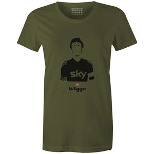 Wiggo Women'sBICI - THREAD+SPOKE | MTB APPAREL | ROAD BIKING T-SHIRTS | BICYCLE T SHIRTS |