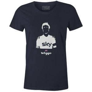 Wiggo Women'sBICI - THREAD+SPOKE | MTB APPAREL | ROAD BIKING T-SHIRTS | BICYCLE T SHIRTS |