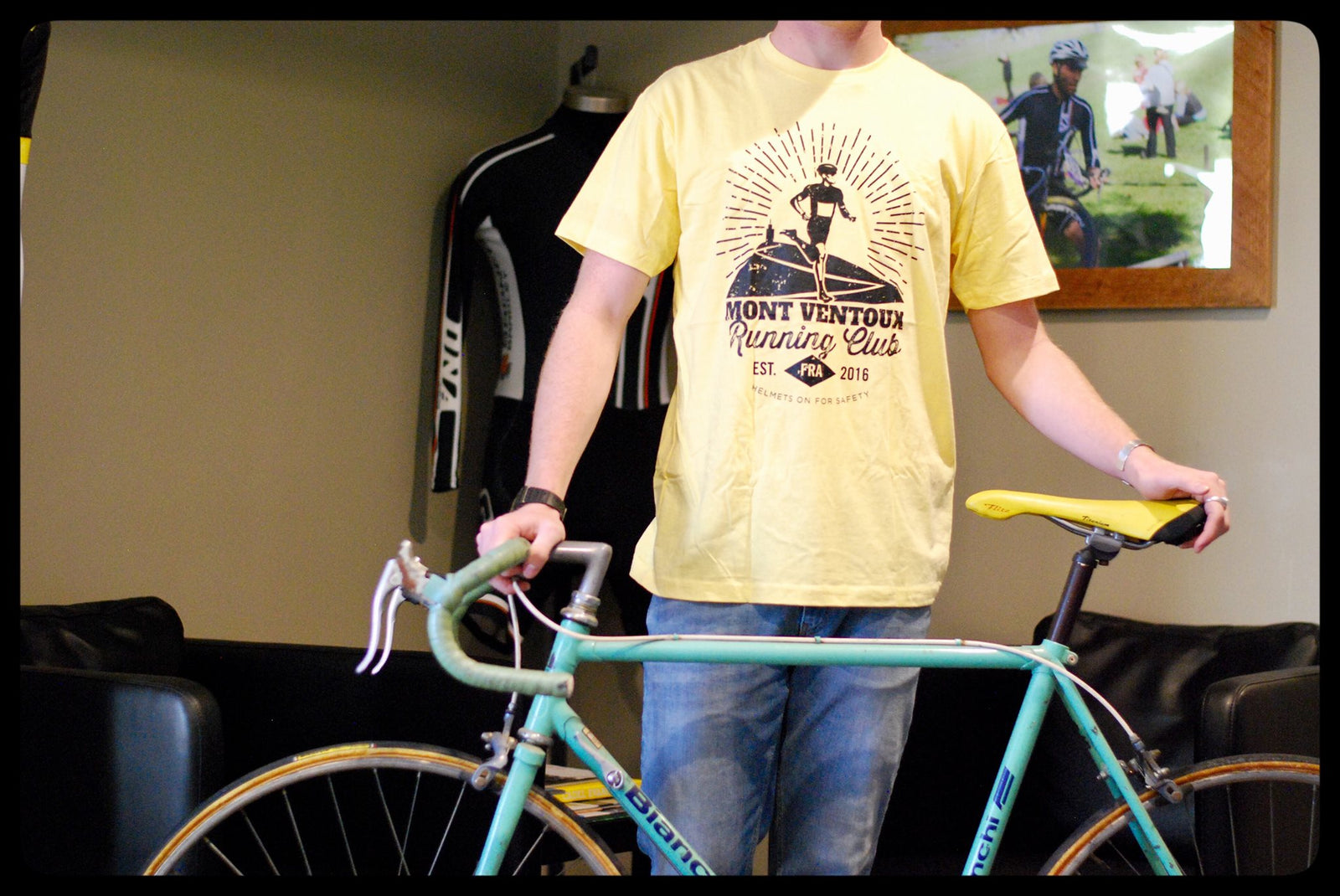 crazy tour de france moment, mont ventoux running club, chris froome, thread and spoke, tour de france