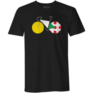 The Abstract TourReigedesign - THREAD+SPOKE | MTB APPAREL | ROAD BIKING T-SHIRTS | BICYCLE T SHIRTS |