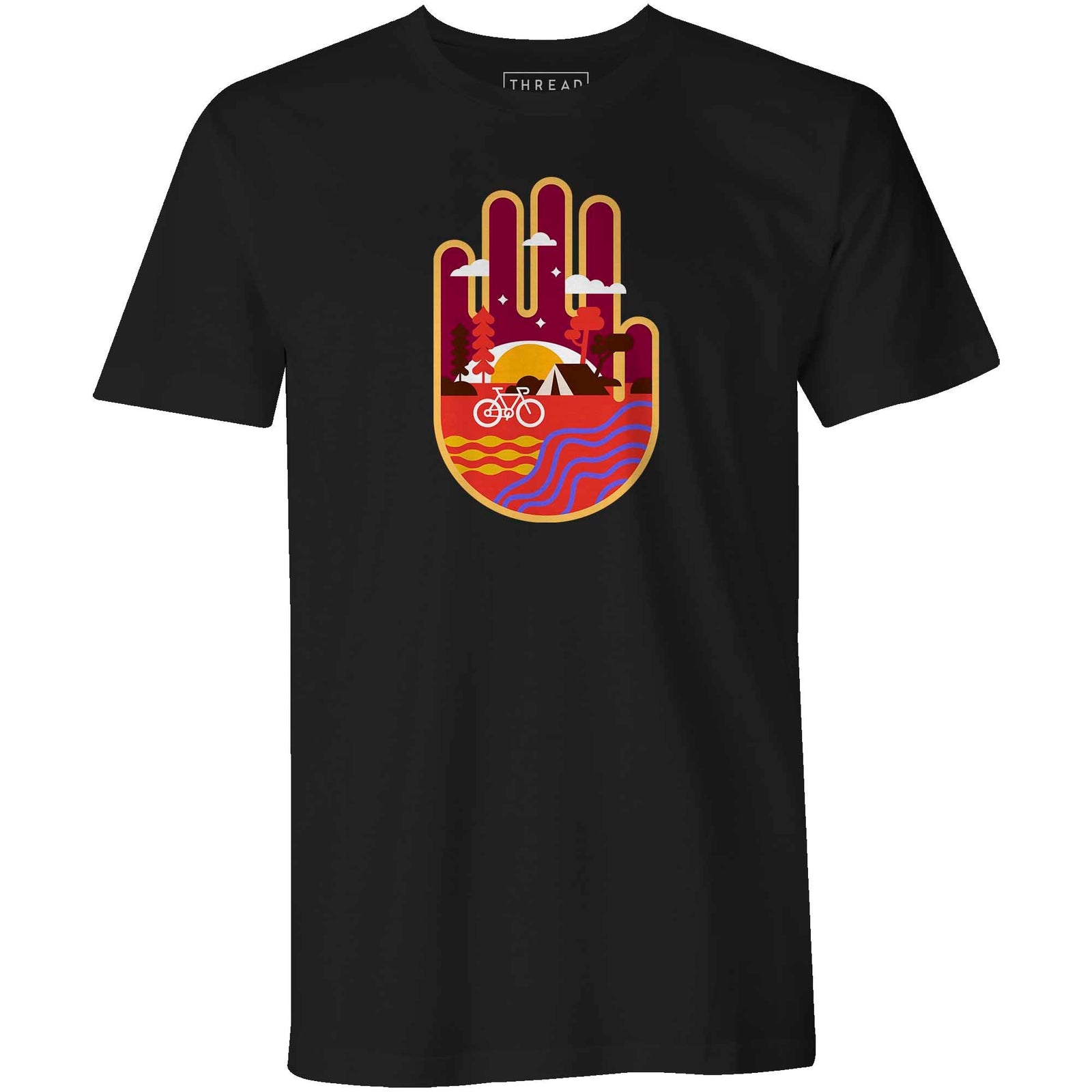 Hamsa AmuletThread+Spoke - THREAD+SPOKE | MTB APPAREL | ROAD BIKING T-SHIRTS | BICYCLE T SHIRTS |