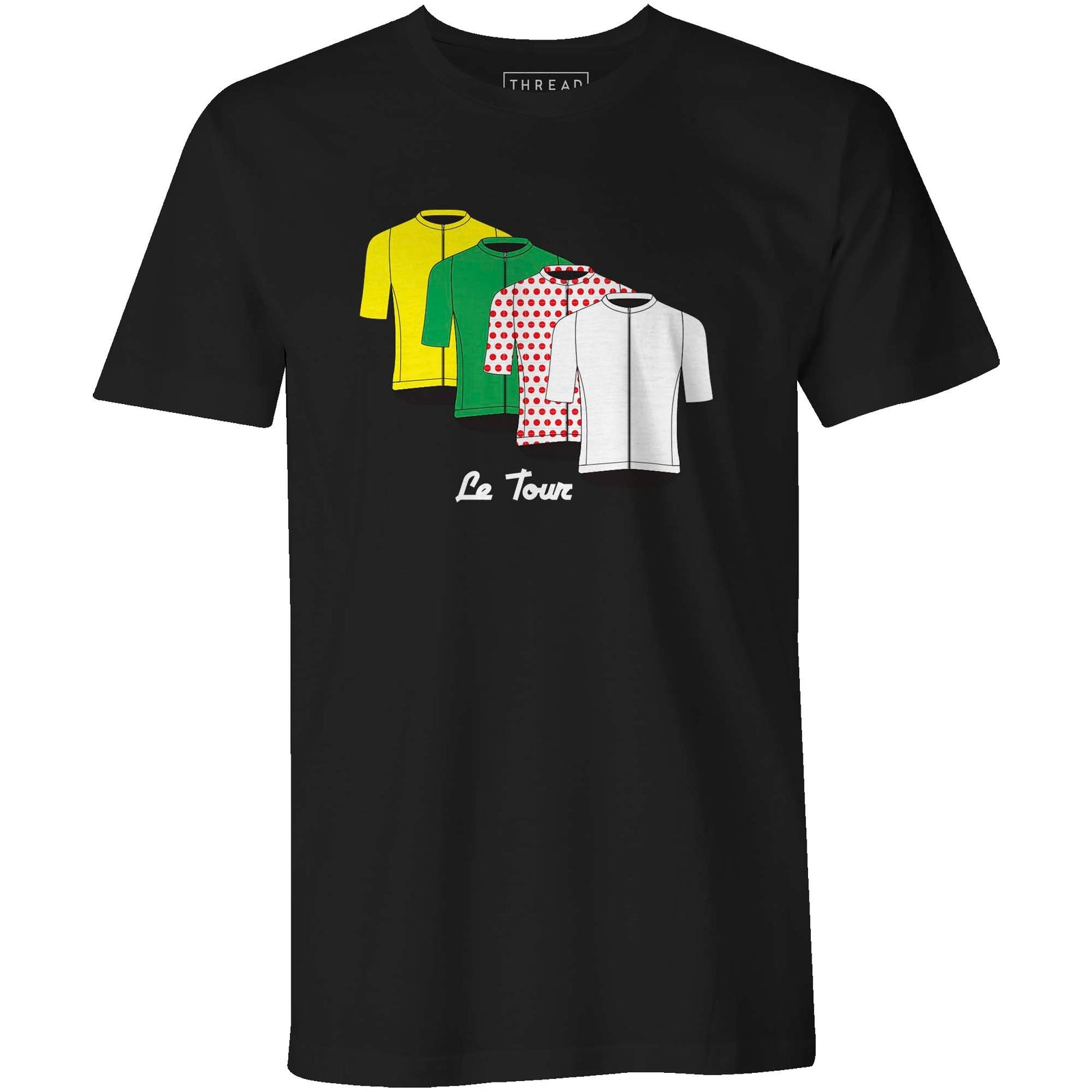 Le Tour JerseyThread+Spoke - THREAD+SPOKE | MTB APPAREL | ROAD BIKING T-SHIRTS | BICYCLE T SHIRTS |