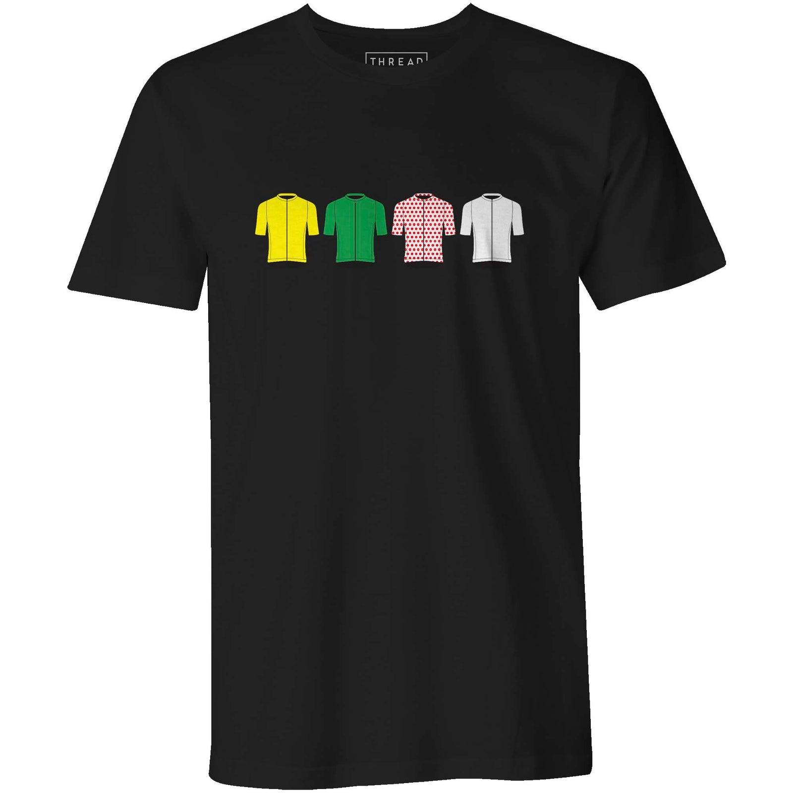 The Four JerseysThread+Spoke - THREAD+SPOKE | MTB APPAREL | ROAD BIKING T-SHIRTS | BICYCLE T SHIRTS |