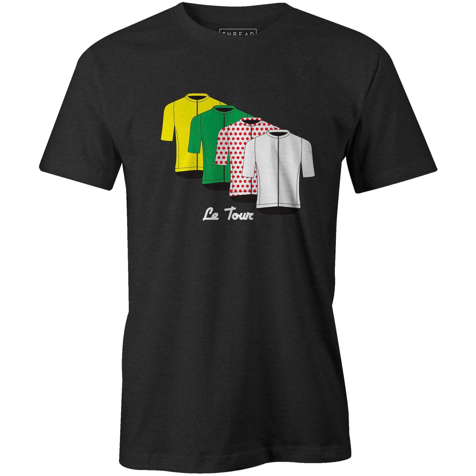 Le Tour JerseyThread+Spoke - THREAD+SPOKE | MTB APPAREL | ROAD BIKING T-SHIRTS | BICYCLE T SHIRTS |