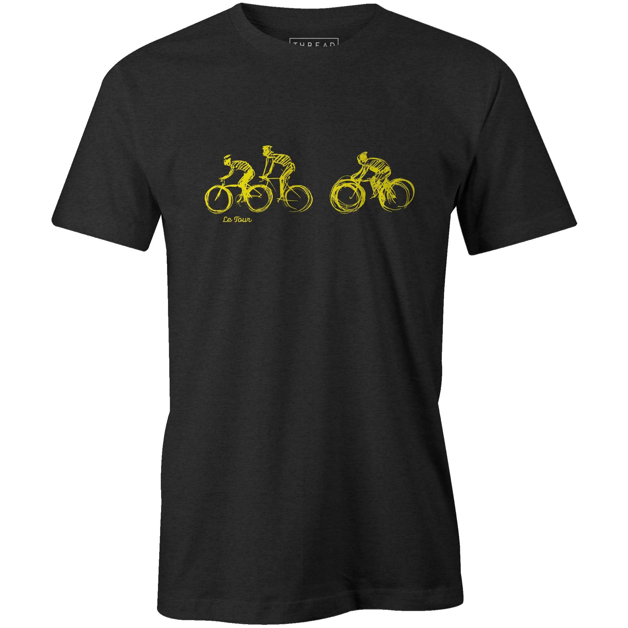 Le Tour SketchThread+Spoke - THREAD+SPOKE | MTB APPAREL | ROAD BIKING T-SHIRTS | BICYCLE T SHIRTS |