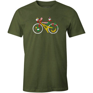 Men's T-shirt - French Bike