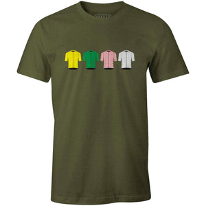 The Four JerseysThread+Spoke - THREAD+SPOKE | MTB APPAREL | ROAD BIKING T-SHIRTS | BICYCLE T SHIRTS |