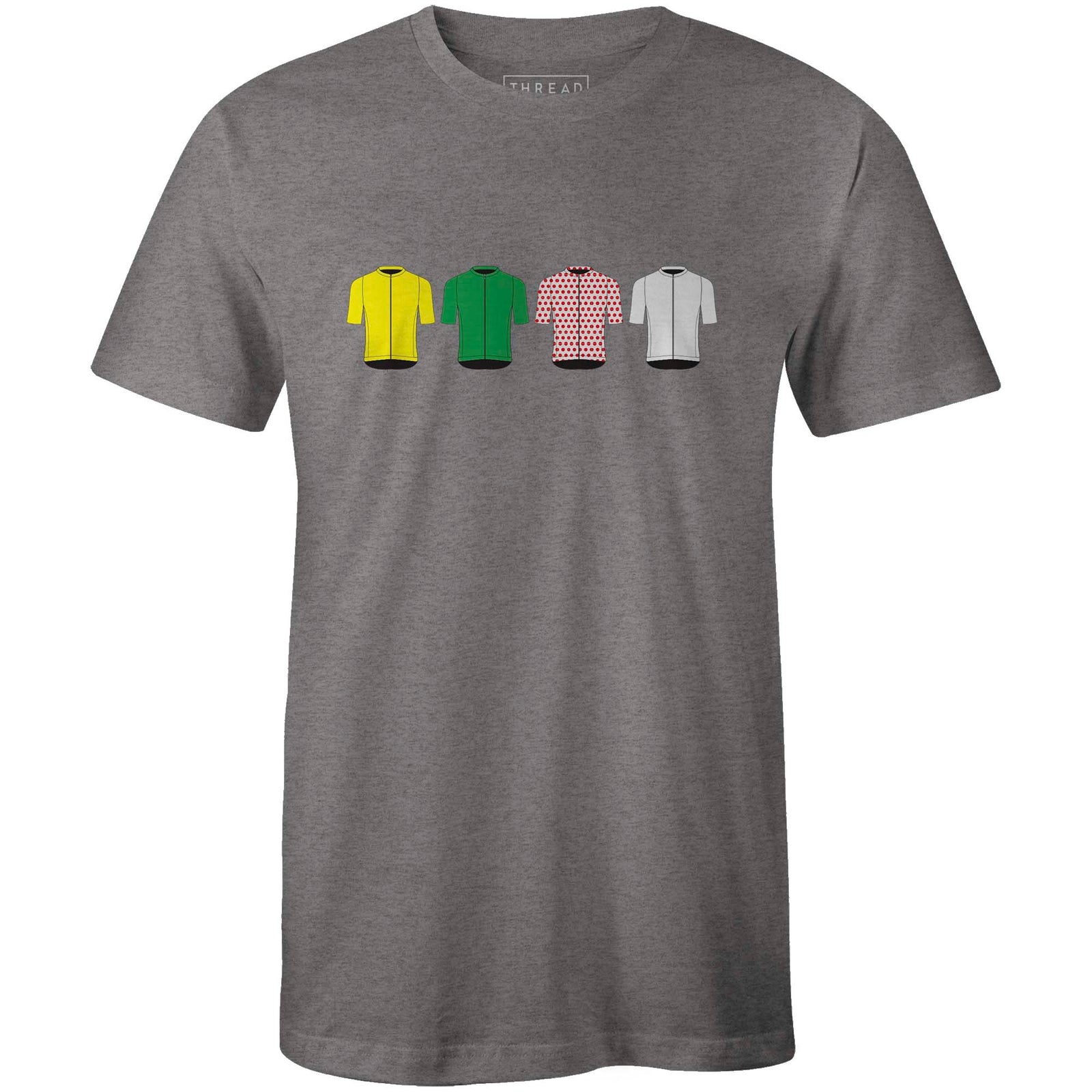 The Four JerseysThread+Spoke - THREAD+SPOKE | MTB APPAREL | ROAD BIKING T-SHIRTS | BICYCLE T SHIRTS |