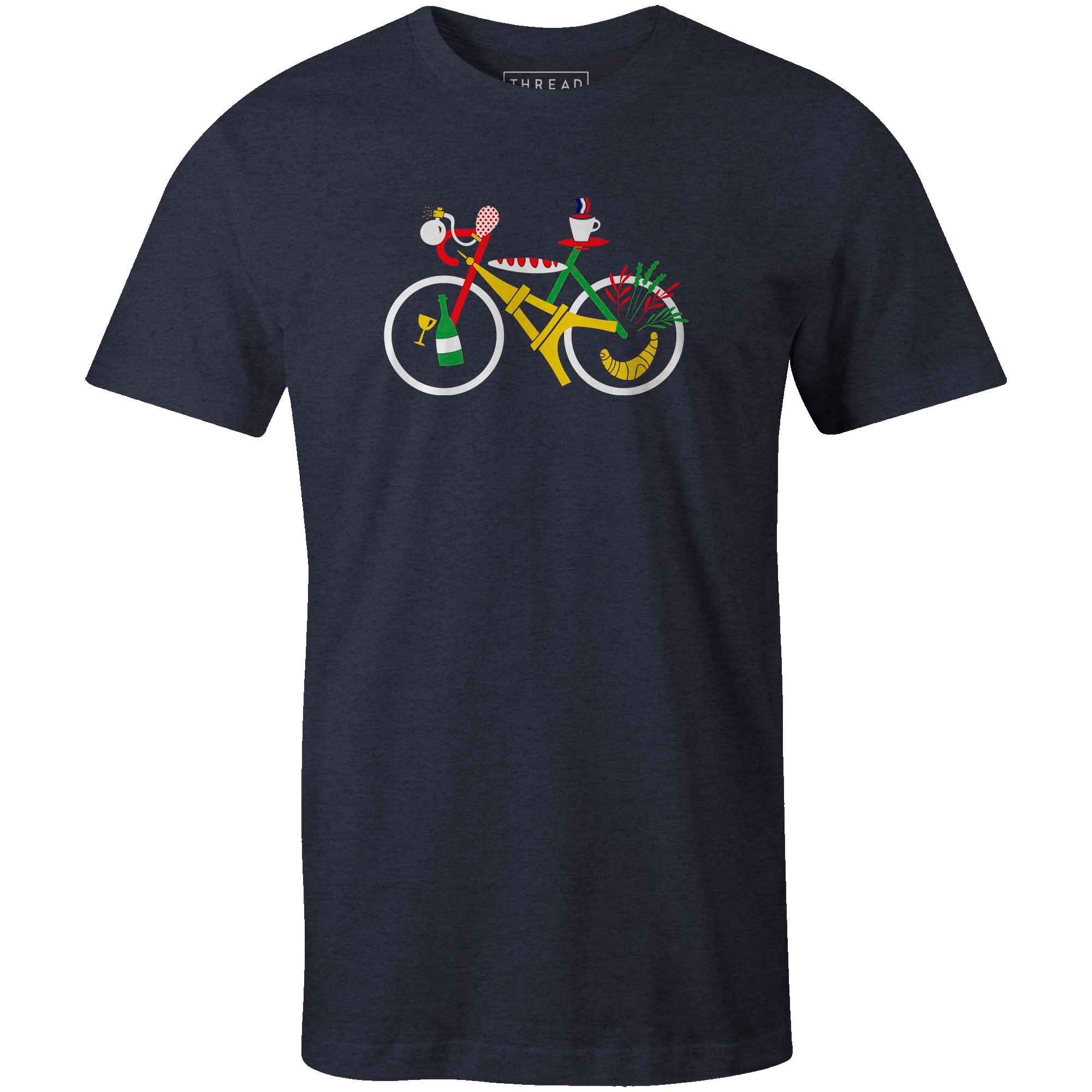 Men's T-shirt - French Bike