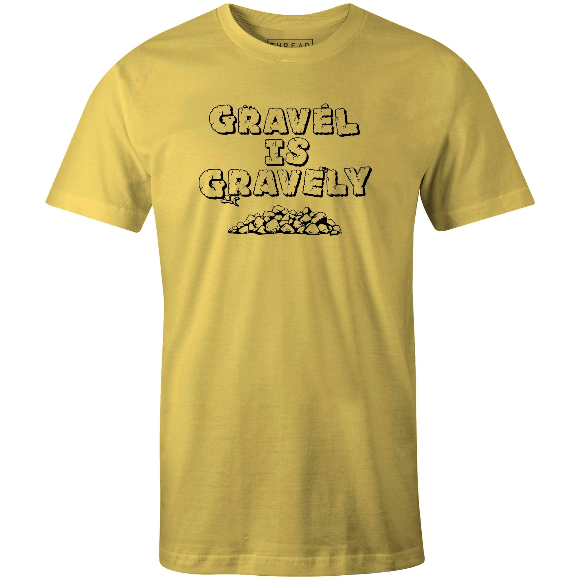 Men's T-shirt - Gravel is gravely