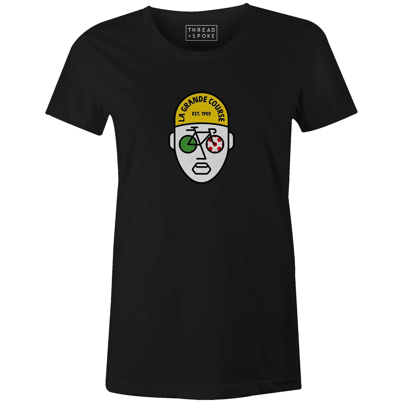 Tour Vision Women'sReigedesign - THREAD+SPOKE | MTB APPAREL | ROAD BIKING T-SHIRTS | BICYCLE T SHIRTS |