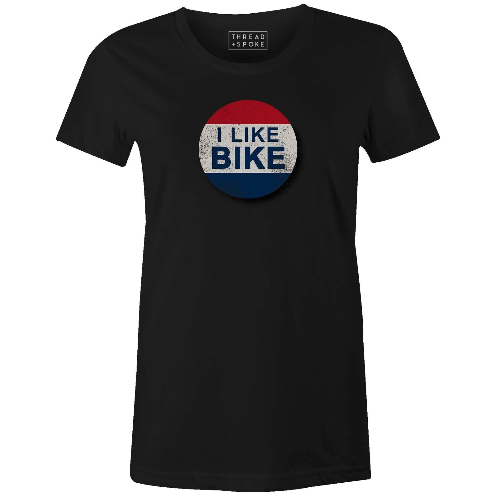 I Like Bike Women'sThread+Spoke - THREAD+SPOKE | MTB APPAREL | ROAD BIKING T-SHIRTS | BICYCLE T SHIRTS |