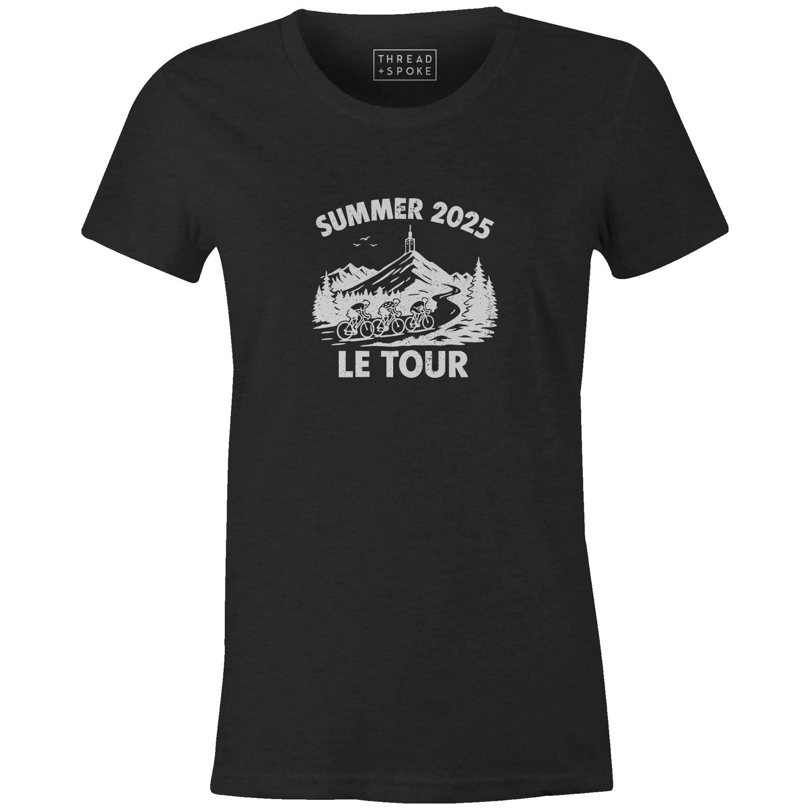Le Tour Summer Camp Women'sThread+Spoke - THREAD+SPOKE | MTB APPAREL | ROAD BIKING T-SHIRTS | BICYCLE T SHIRTS |