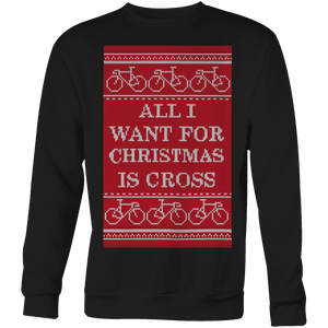 All I Want Is Cross SweaterThread+Spoke - THREAD+SPOKE | MTB APPAREL | ROAD BIKING T-SHIRTS | BICYCLE T SHIRTS |