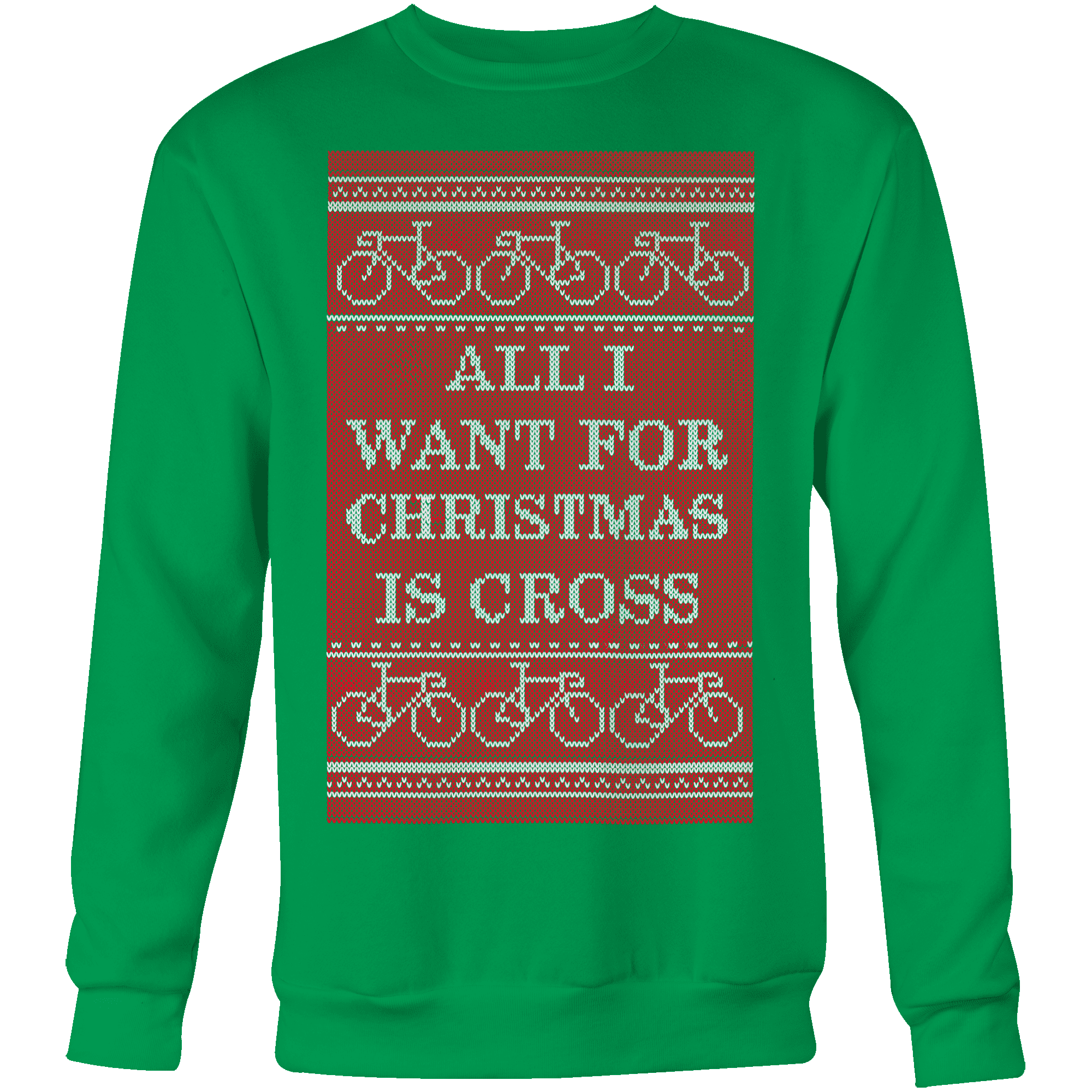 All I Want Is Cross SweaterThread+Spoke - THREAD+SPOKE | MTB APPAREL | ROAD BIKING T-SHIRTS | BICYCLE T SHIRTS |