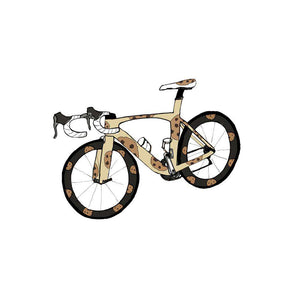 Cookie BikeA Quiet Bird - THREAD+SPOKE | MTB APPAREL | ROAD BIKING T-SHIRTS | BICYCLE T SHIRTS |