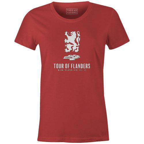 Flanders Finest Women'sBICI - THREAD+SPOKE | MTB APPAREL | ROAD BIKING T-SHIRTS | BICYCLE T SHIRTS |