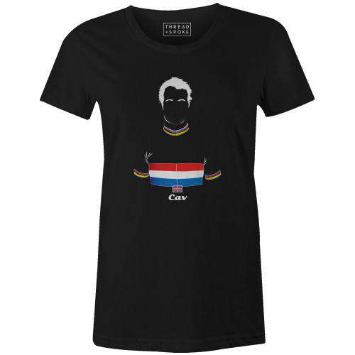 Cav Women'sBICI - THREAD+SPOKE | MTB APPAREL | ROAD BIKING T-SHIRTS | BICYCLE T SHIRTS |