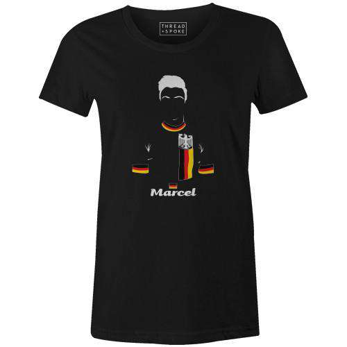 Marcel Women'sBICI - THREAD+SPOKE | MTB APPAREL | ROAD BIKING T-SHIRTS | BICYCLE T SHIRTS |