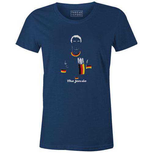 The Jensie Women'sBICI - THREAD+SPOKE | MTB APPAREL | ROAD BIKING T-SHIRTS | BICYCLE T SHIRTS |