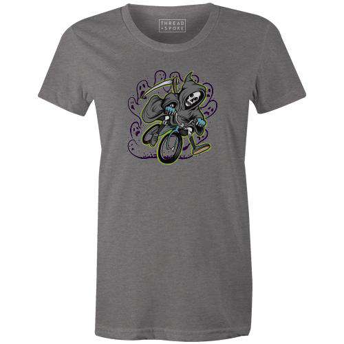 Grim Ripper Women'sDustin Fritz - THREAD+SPOKE | MTB APPAREL | ROAD BIKING T-SHIRTS | BICYCLE T SHIRTS |