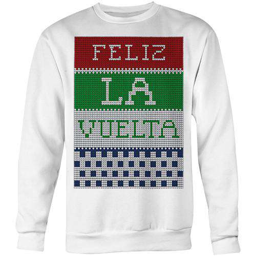 Feliz La Vuelta SweaterJordon Mazziotti - THREAD+SPOKE | MTB APPAREL | ROAD BIKING T-SHIRTS | BICYCLE T SHIRTS |