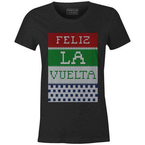 Feliz La Vuelta Women'sJordon Mazziotti - THREAD+SPOKE | MTB APPAREL | ROAD BIKING T-SHIRTS | BICYCLE T SHIRTS |
