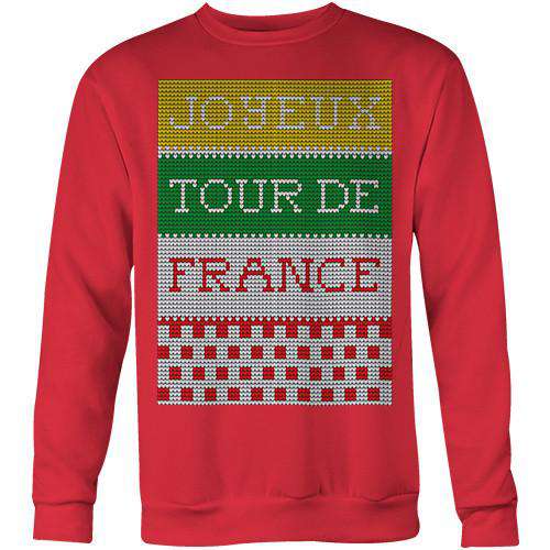 Joyeux TDF SweaterJordon Mazziotti - THREAD+SPOKE | MTB APPAREL | ROAD BIKING T-SHIRTS | BICYCLE T SHIRTS |