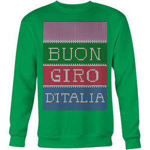 Buon Giro D'Italia SweaterJordon Mazziotti - THREAD+SPOKE | MTB APPAREL | ROAD BIKING T-SHIRTS | BICYCLE T SHIRTS |