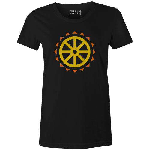 Sunny Wheel Women'sJeremy Reiss - THREAD+SPOKE | MTB APPAREL | ROAD BIKING T-SHIRTS | BICYCLE T SHIRTS |