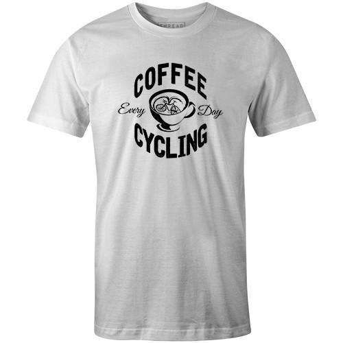Coffee Every DayKimball Henneman - THREAD+SPOKE | MTB APPAREL | ROAD BIKING T-SHIRTS | BICYCLE T SHIRTS |