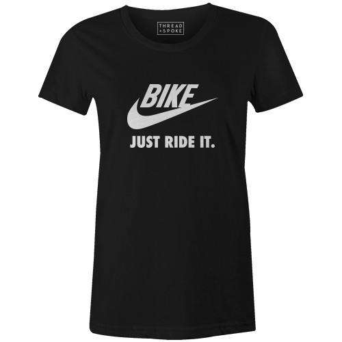 Just Ride It Women'sKimball Henneman - THREAD+SPOKE | MTB APPAREL | ROAD BIKING T-SHIRTS | BICYCLE T SHIRTS |