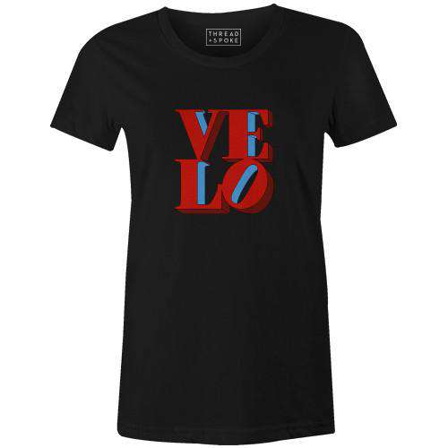 Velo Love Women'sKimball Henneman - THREAD+SPOKE | MTB APPAREL | ROAD BIKING T-SHIRTS | BICYCLE T SHIRTS |