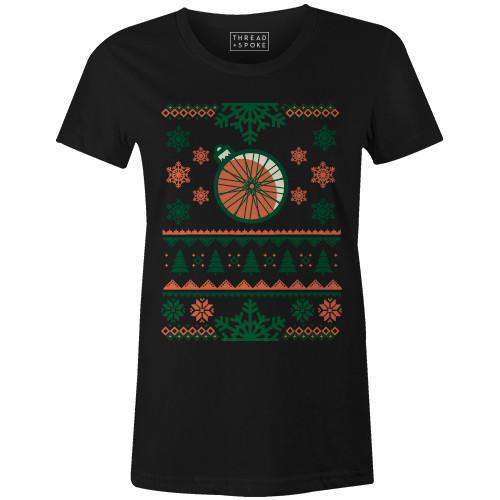 Tire Ornament Women'sMackenzie McKinney - THREAD+SPOKE | MTB APPAREL | ROAD BIKING T-SHIRTS | BICYCLE T SHIRTS |