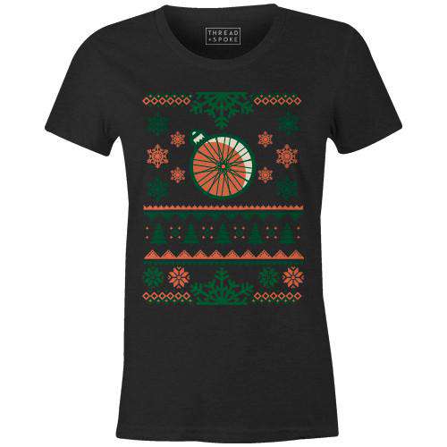 Tire Ornament Women'sMackenzie McKinney - THREAD+SPOKE | MTB APPAREL | ROAD BIKING T-SHIRTS | BICYCLE T SHIRTS |