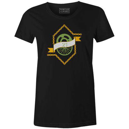 Twenty-One Stages Women'sMackenzie McKinney - THREAD+SPOKE | MTB APPAREL | ROAD BIKING T-SHIRTS | BICYCLE T SHIRTS |