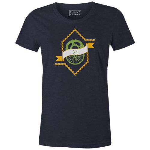 Twenty-One Stages Women'sMackenzie McKinney - THREAD+SPOKE | MTB APPAREL | ROAD BIKING T-SHIRTS | BICYCLE T SHIRTS |
