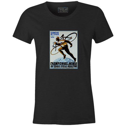 Cyclocross Poster Women'sPoster Bob - THREAD+SPOKE | MTB APPAREL | ROAD BIKING T-SHIRTS | BICYCLE T SHIRTS |